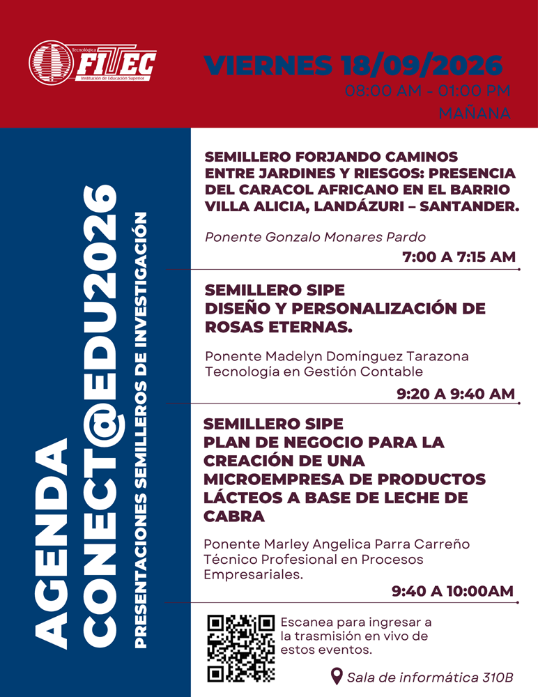 ¡LA COMUNIDAD FITEC ESTÁ INVITADA A CONECTARSE CON EL CONOCIMIENTO! - Imagen 2