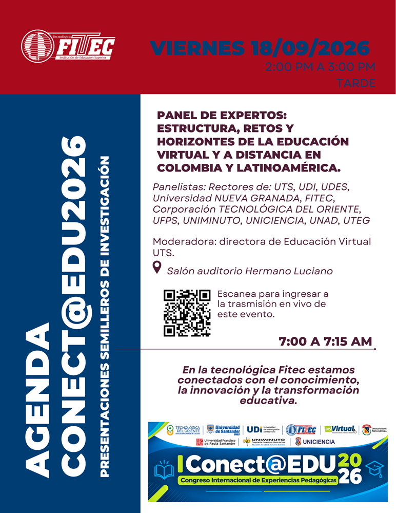 ¡LA COMUNIDAD FITEC ESTÁ INVITADA A CONECTARSE CON EL CONOCIMIENTO! - Imagen 3